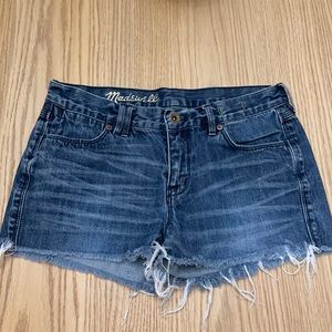 Madewell denim shorts